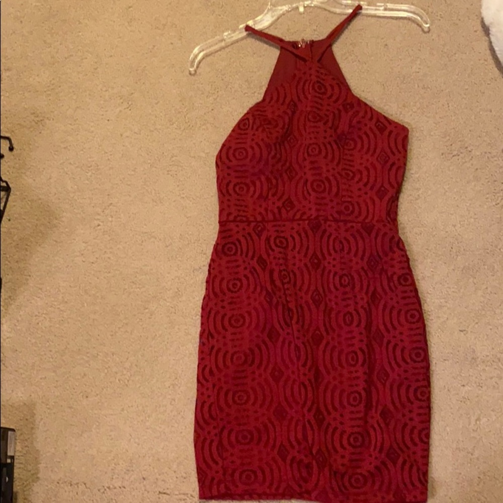 Burgundy Red semi formal/cocktail dress